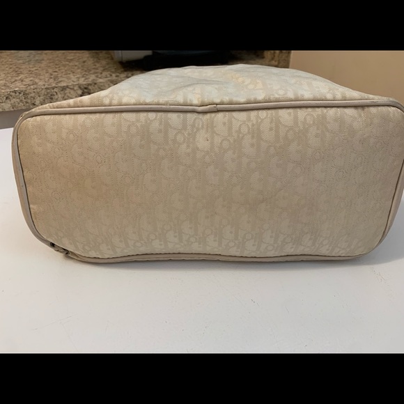 Christian Dior trotter hobo shoulder bag off white - Picture 10 of 10